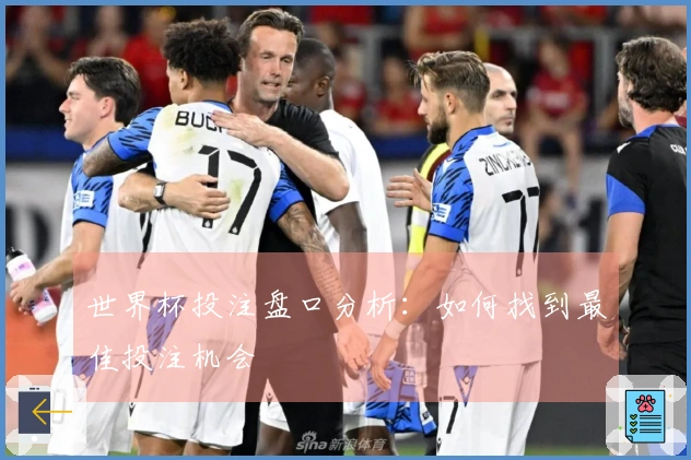 世界杯投注盘口分析：如何找到最佳投注机会