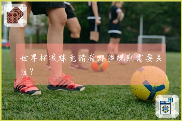 世界杯滚球竞猜有哪些规则需要关注？